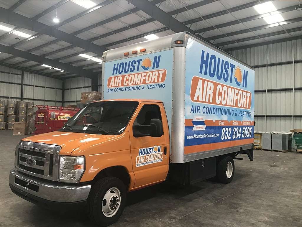 Box Truck Wrap Houston Air Comfort