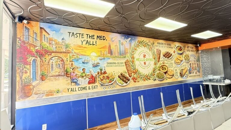 Restaurants & Food Trucks graphics by Sign of America in Houston