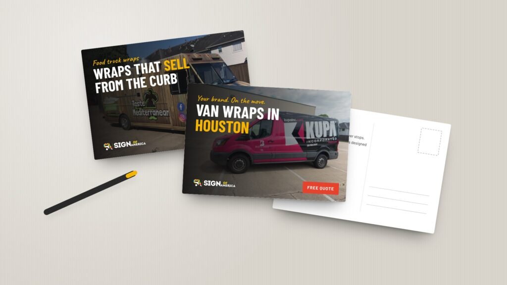 Postcard Printing in Houston, TX